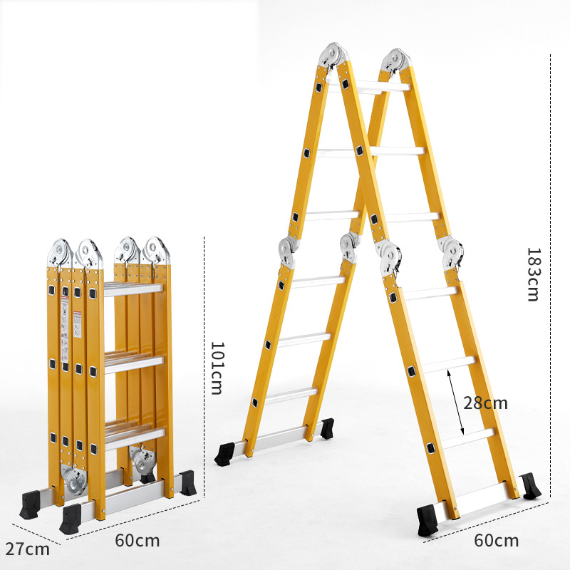 Yellow 4 fold 3 steps