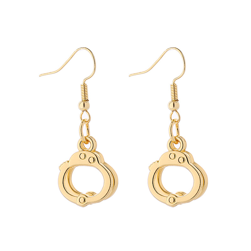 gold earrings