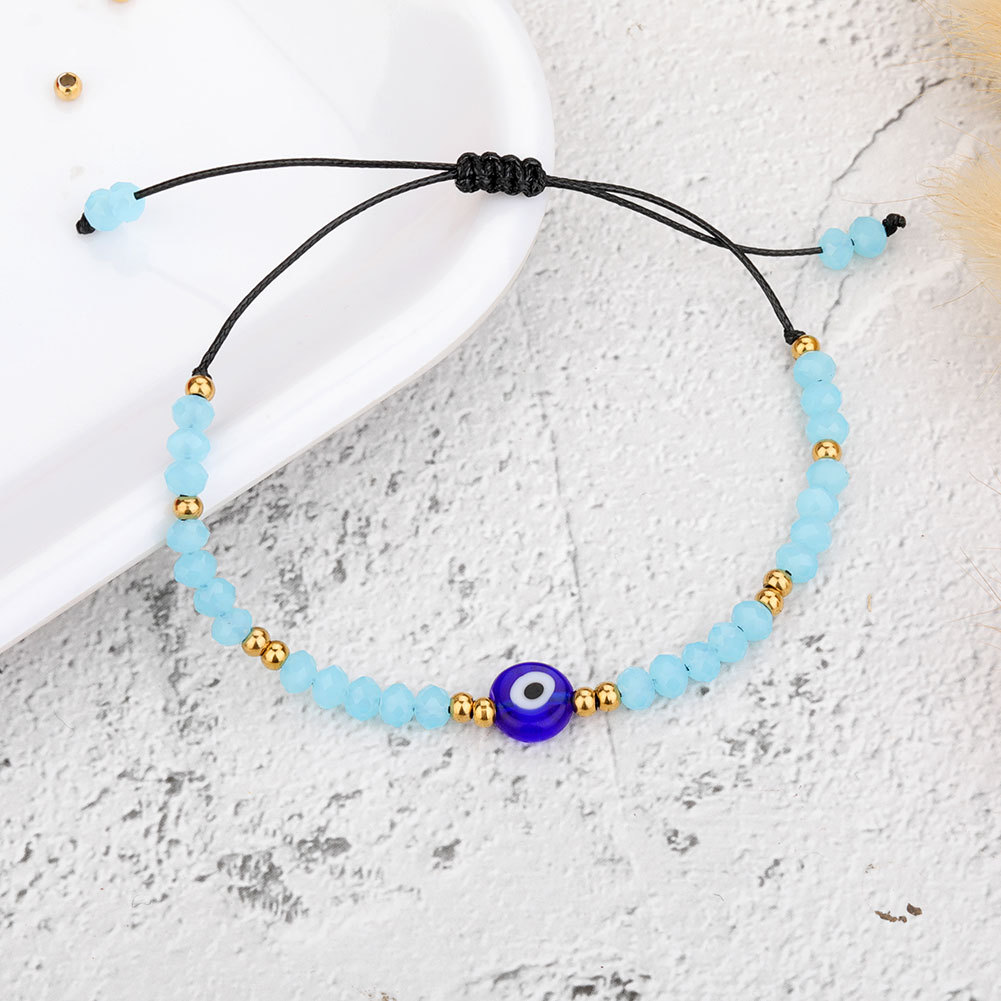 B2123 Lake Blue Gold beads