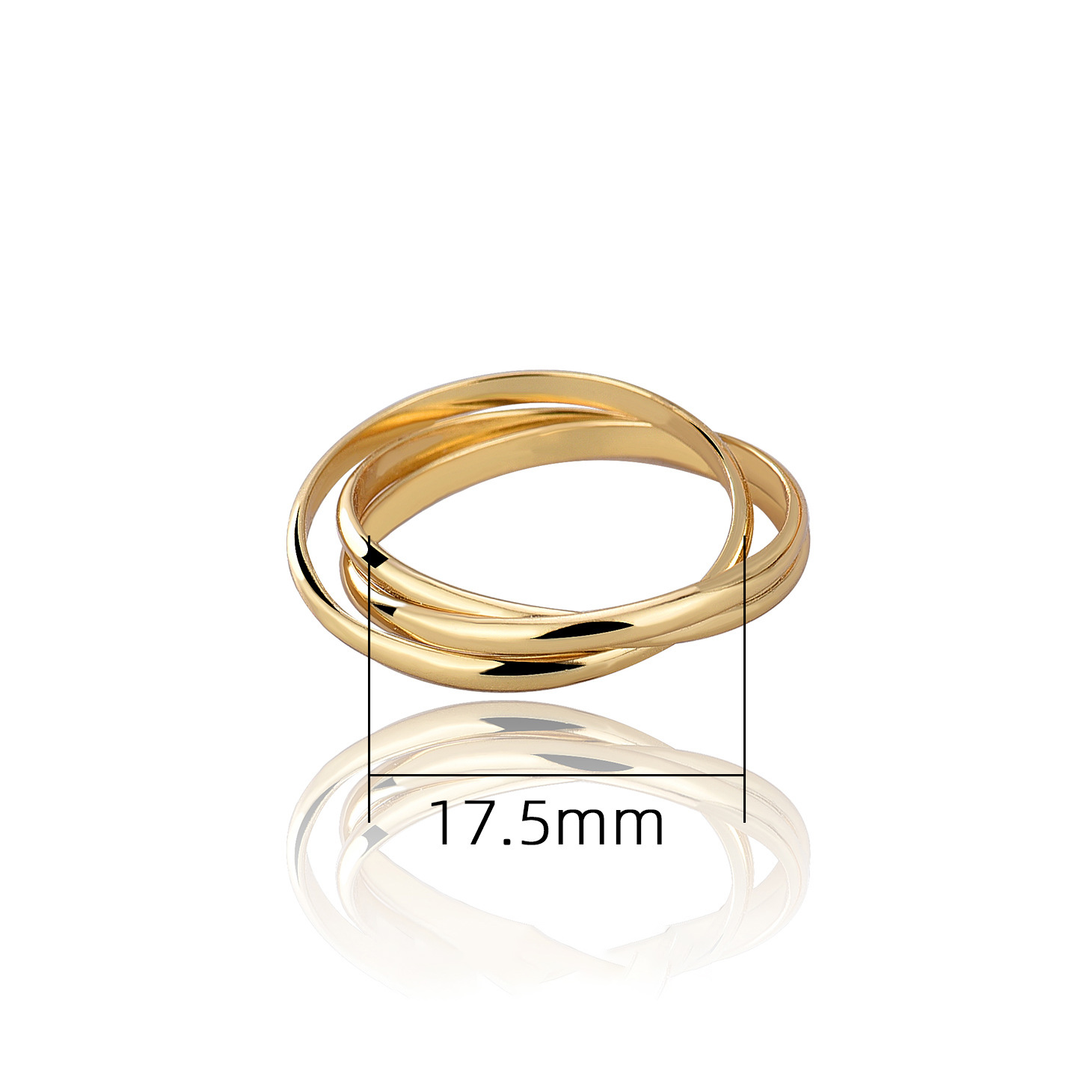 18K yellow gold -16#