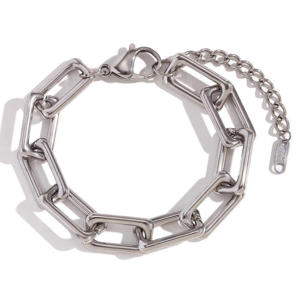 2:Bracelet - Steel color