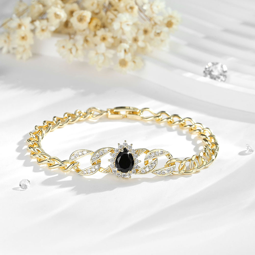 1:Gold black zircon