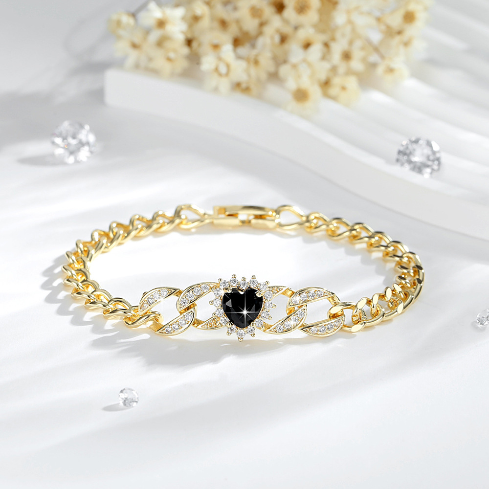 1:Gold black zircon