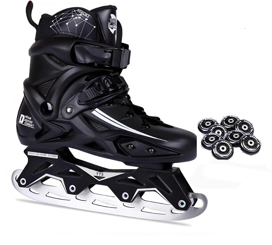 1-Black Ice Blades   Pack   8 Wheels