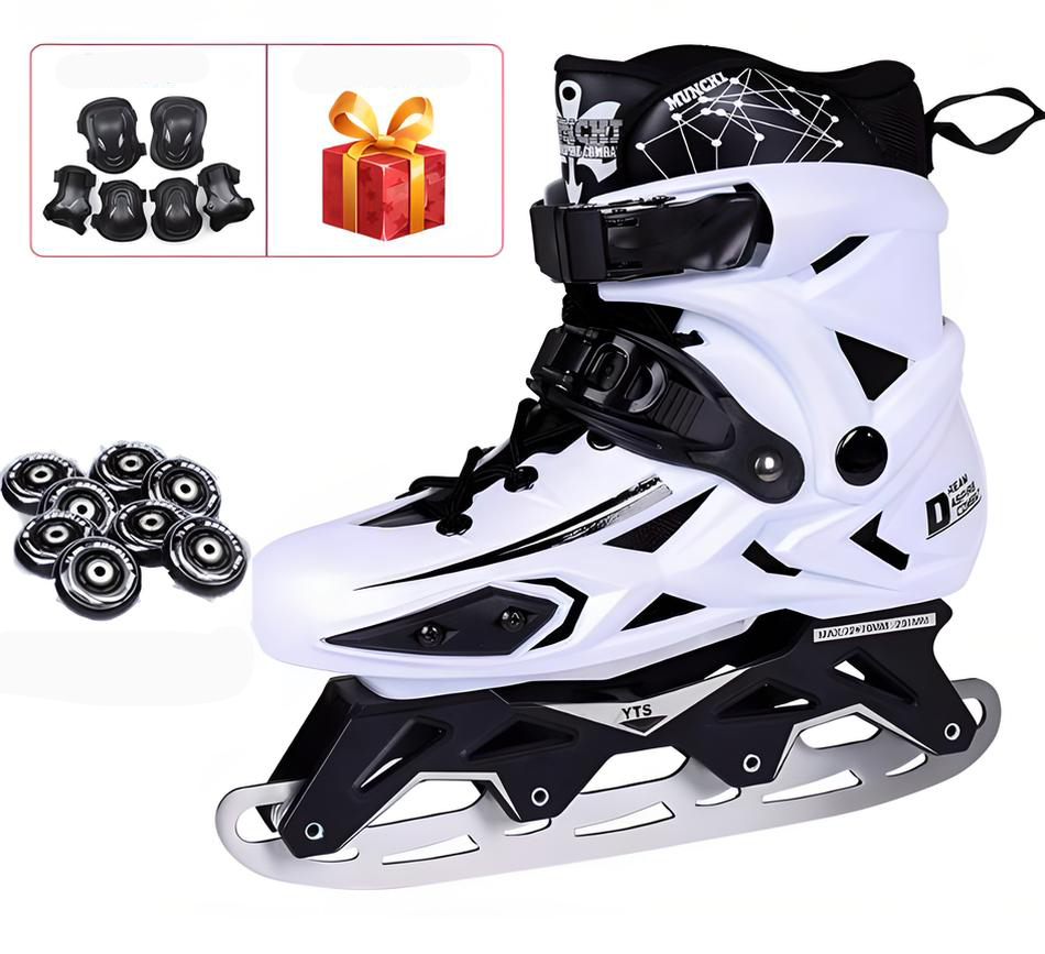 8-White Ice Blades   Armor   Goodie Pack   8 Wheels