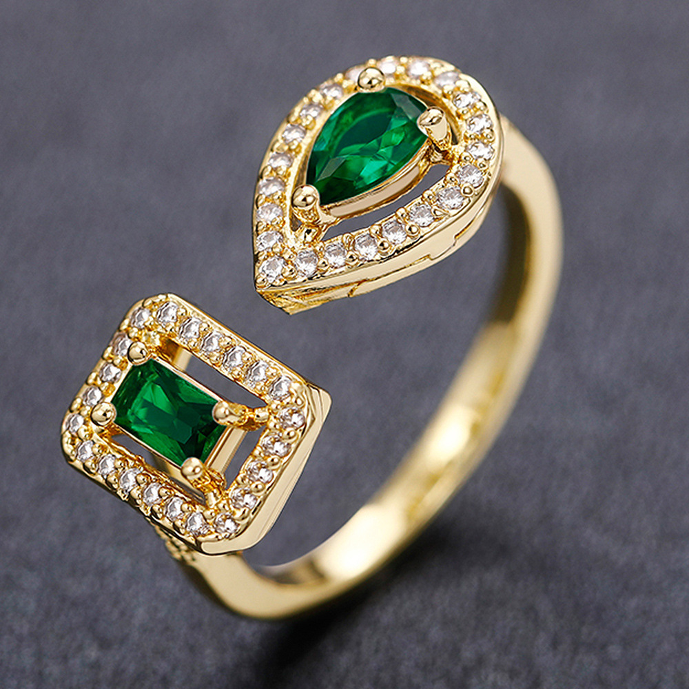 Gold   green zirconium