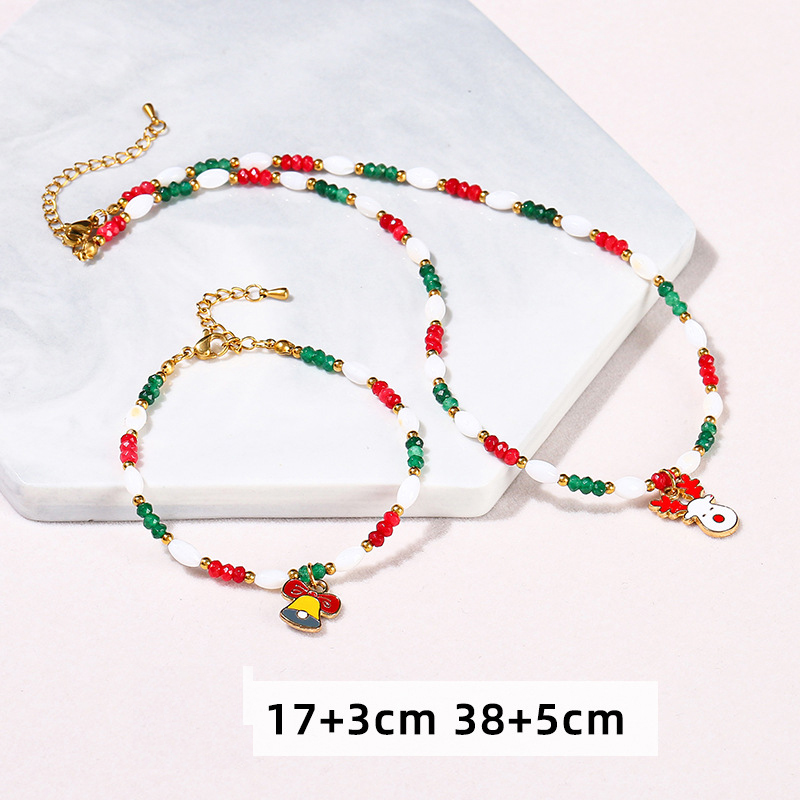 C necklace and bracelet