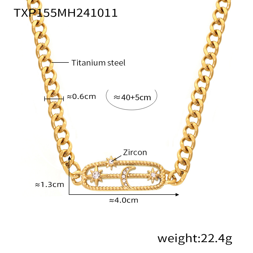 TXP155- Gold necklace