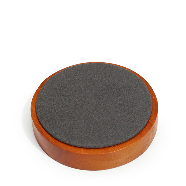 14-grey round display board small 9x2cm