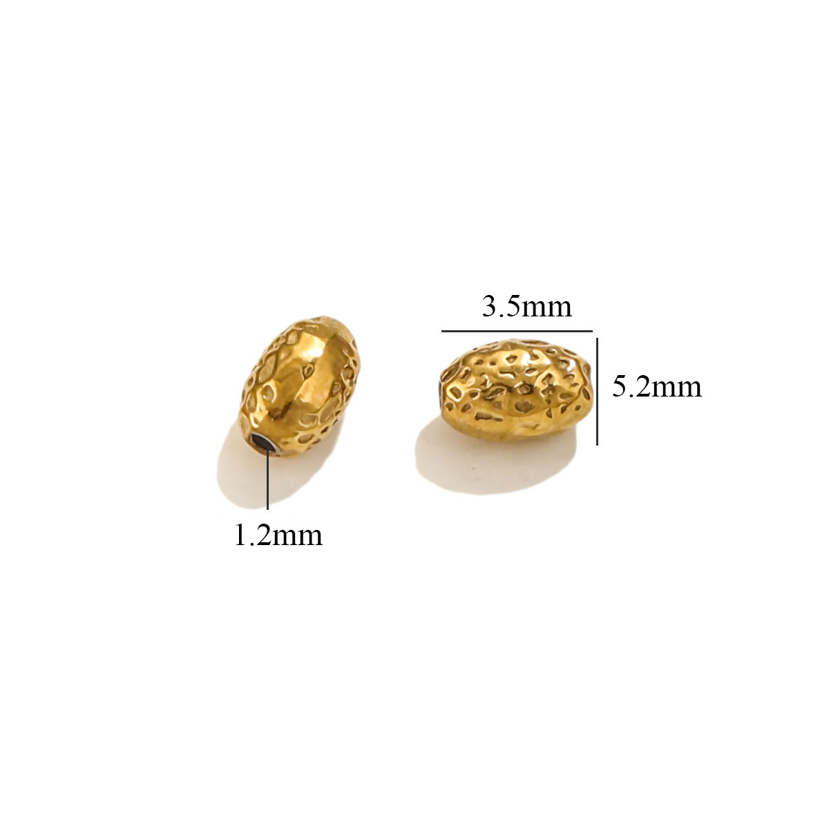 gold 3.5mm*5.2mm