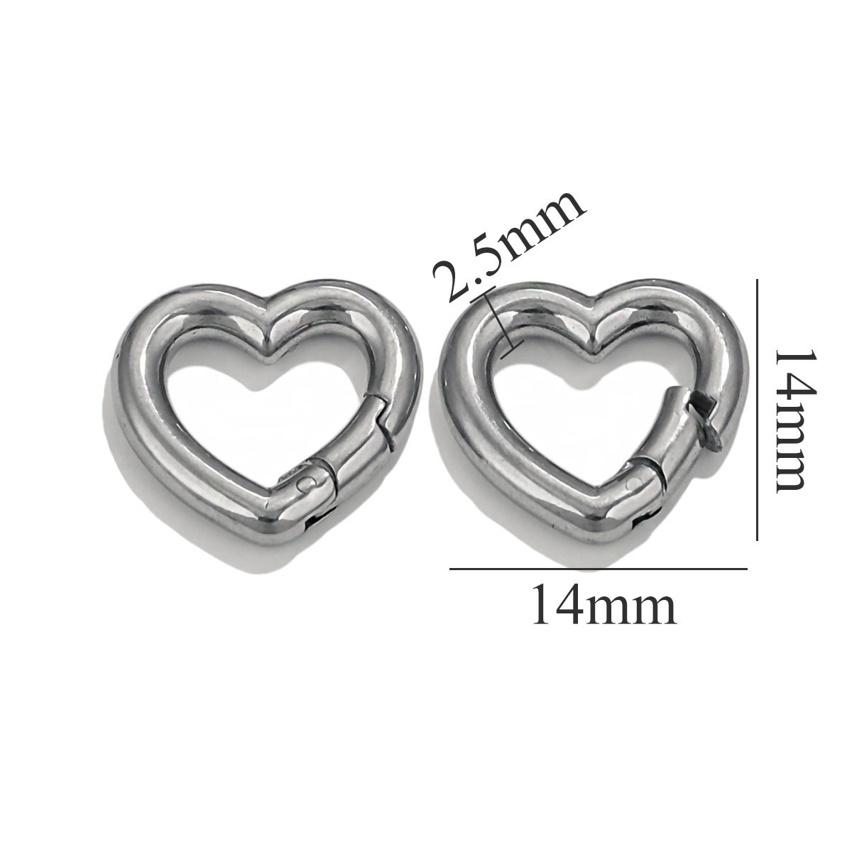 heart 14mm