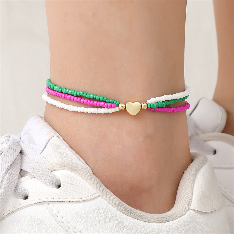 green anklet