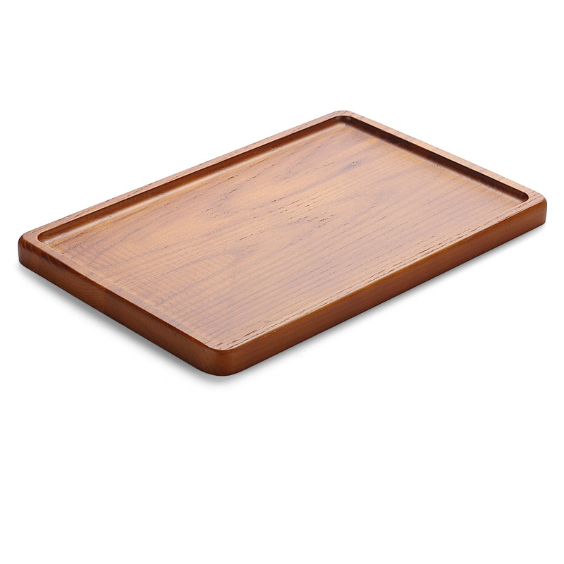 EC00301 Wood color large plate