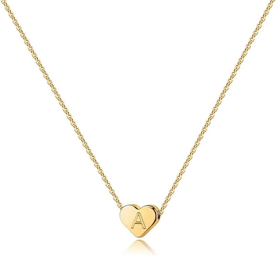 Gold single layer necklace -21-50CM