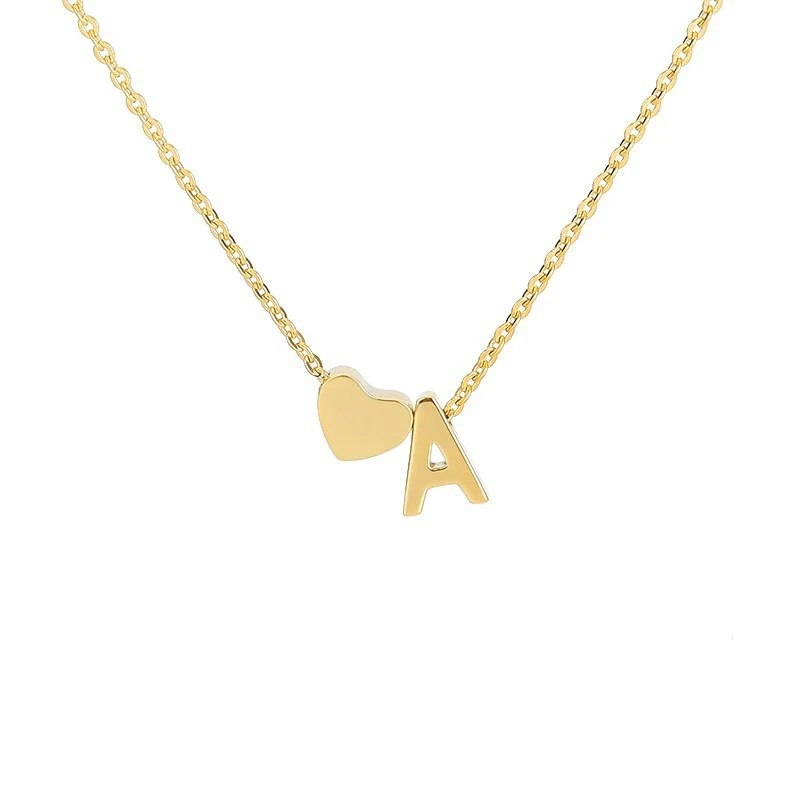 Gold single layer necklace 2-21-50CM