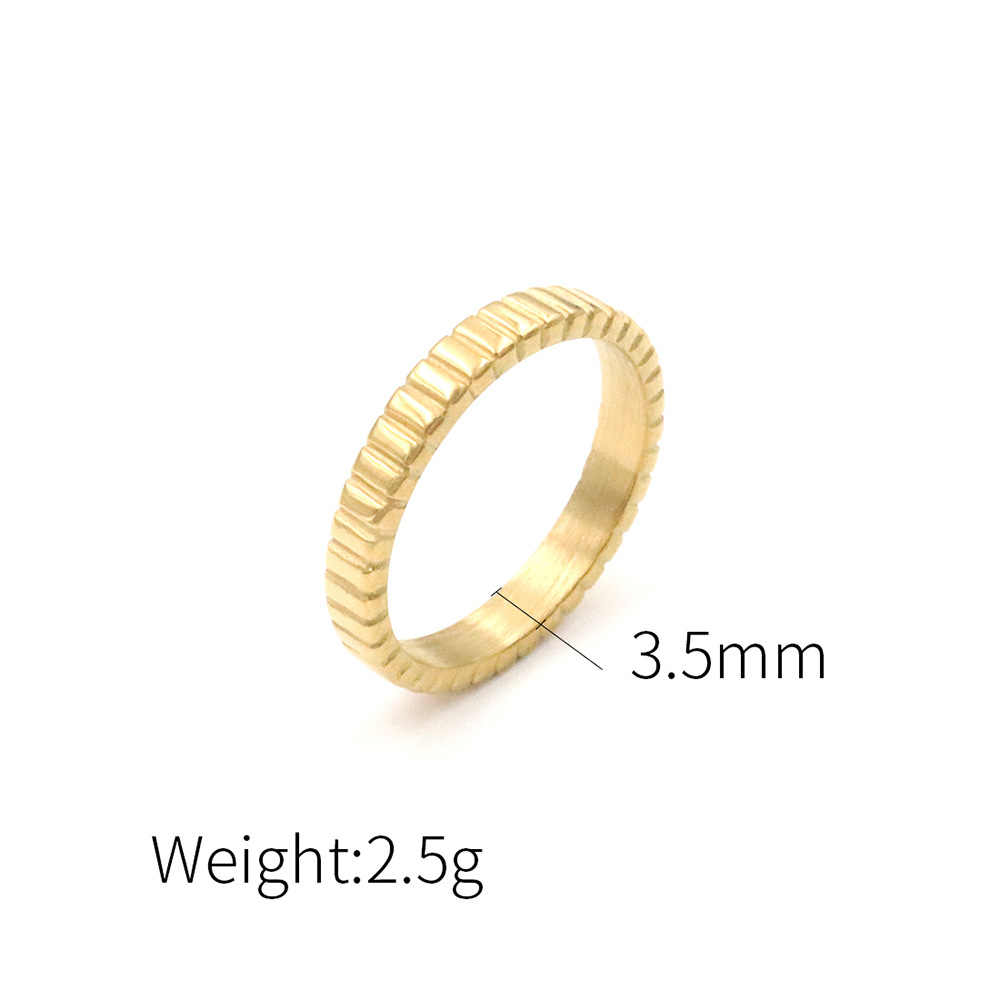 Width 3.5mm - gold