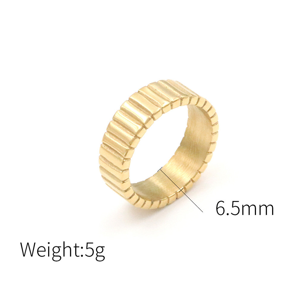 Width 6.5mm - gold