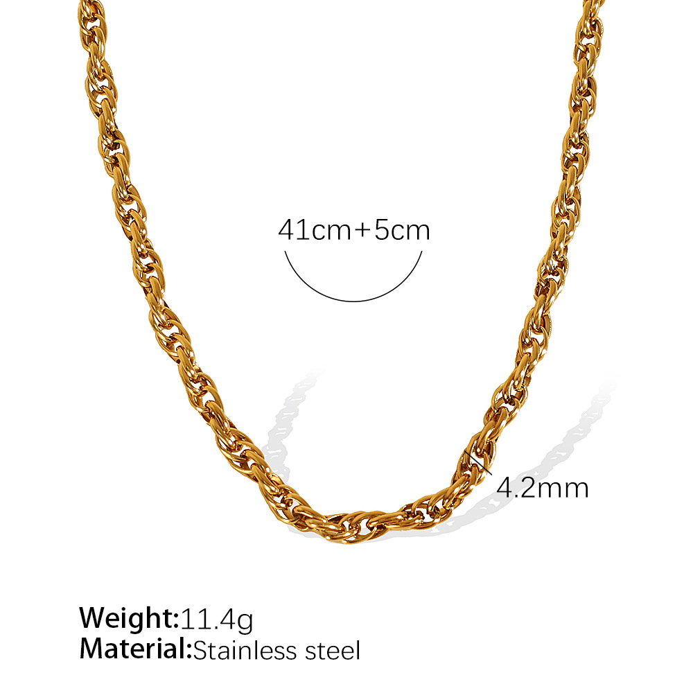 XL307 gold necklace