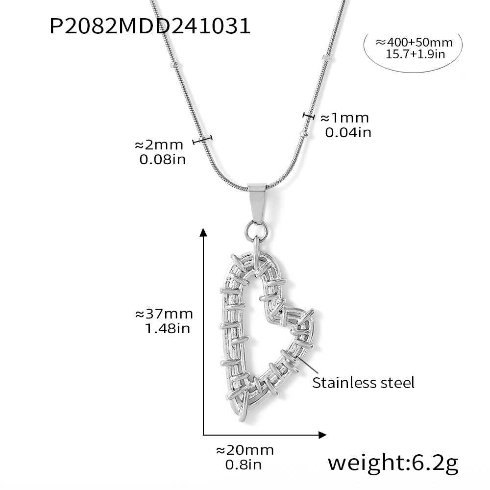 Steel necklace