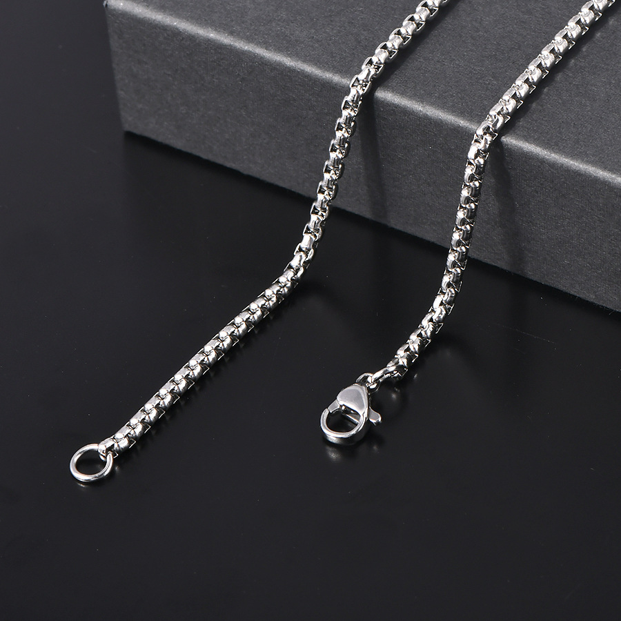 60CM silver chain