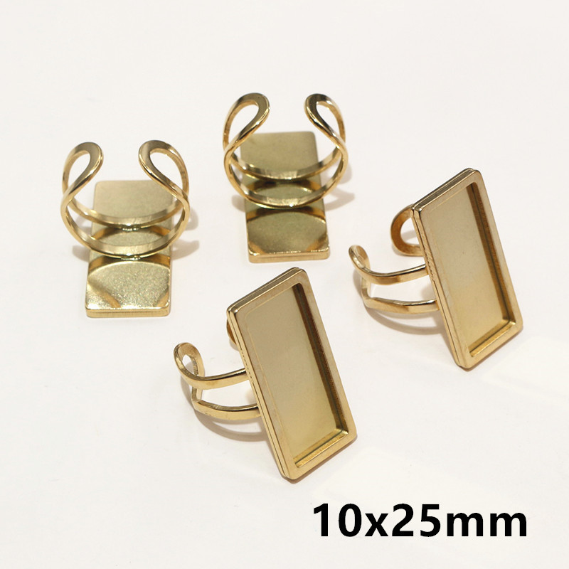 10x 25mm gold