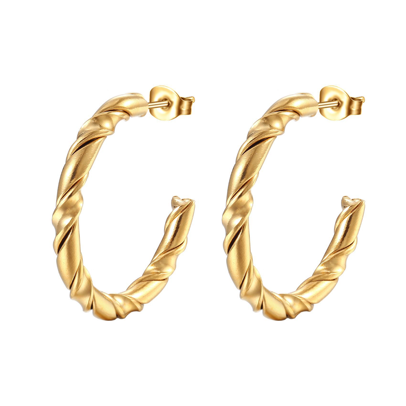 Gold C- shaped 1MS-106