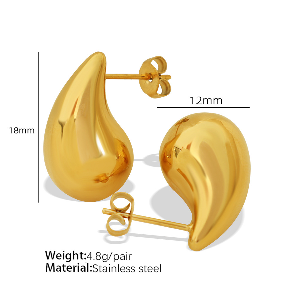 EH232 small gold earrings