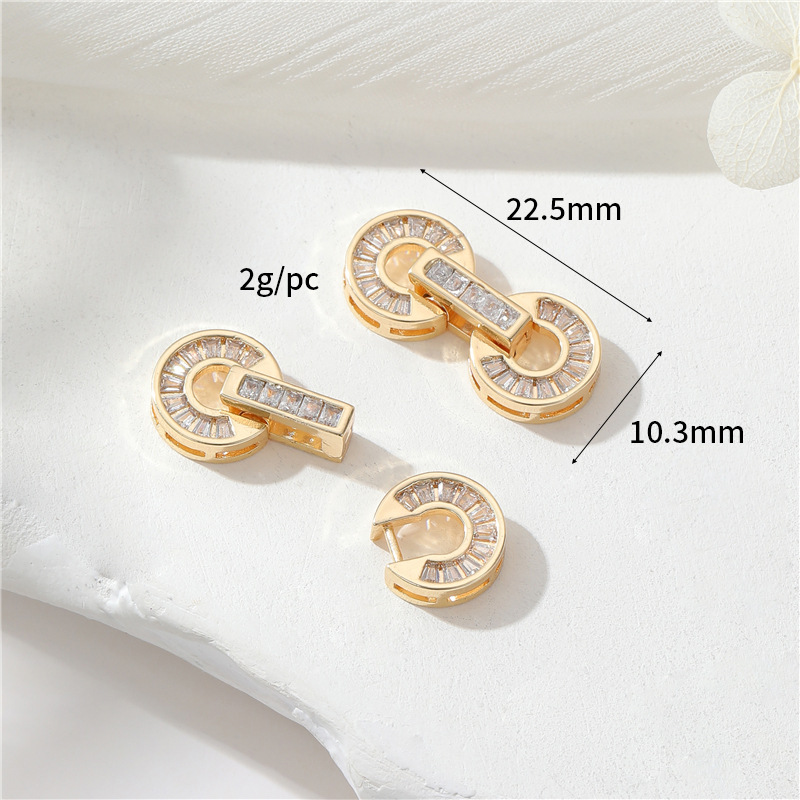 14K gold colour  K010698