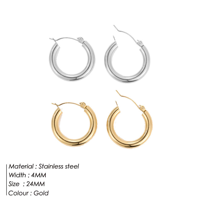 24MM earrings-YE35956