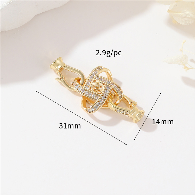 14K gold colour K011039