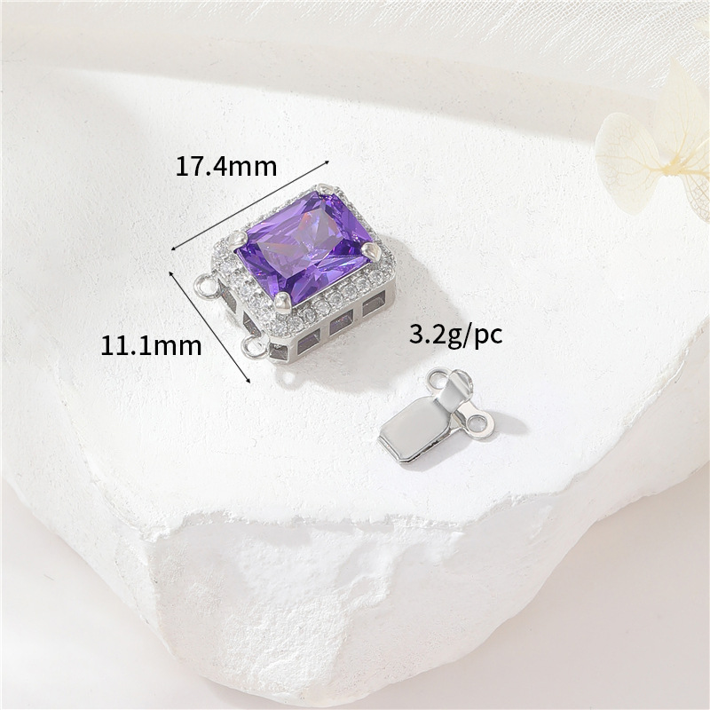 Porpecite colour K011047-3A Purple zircon