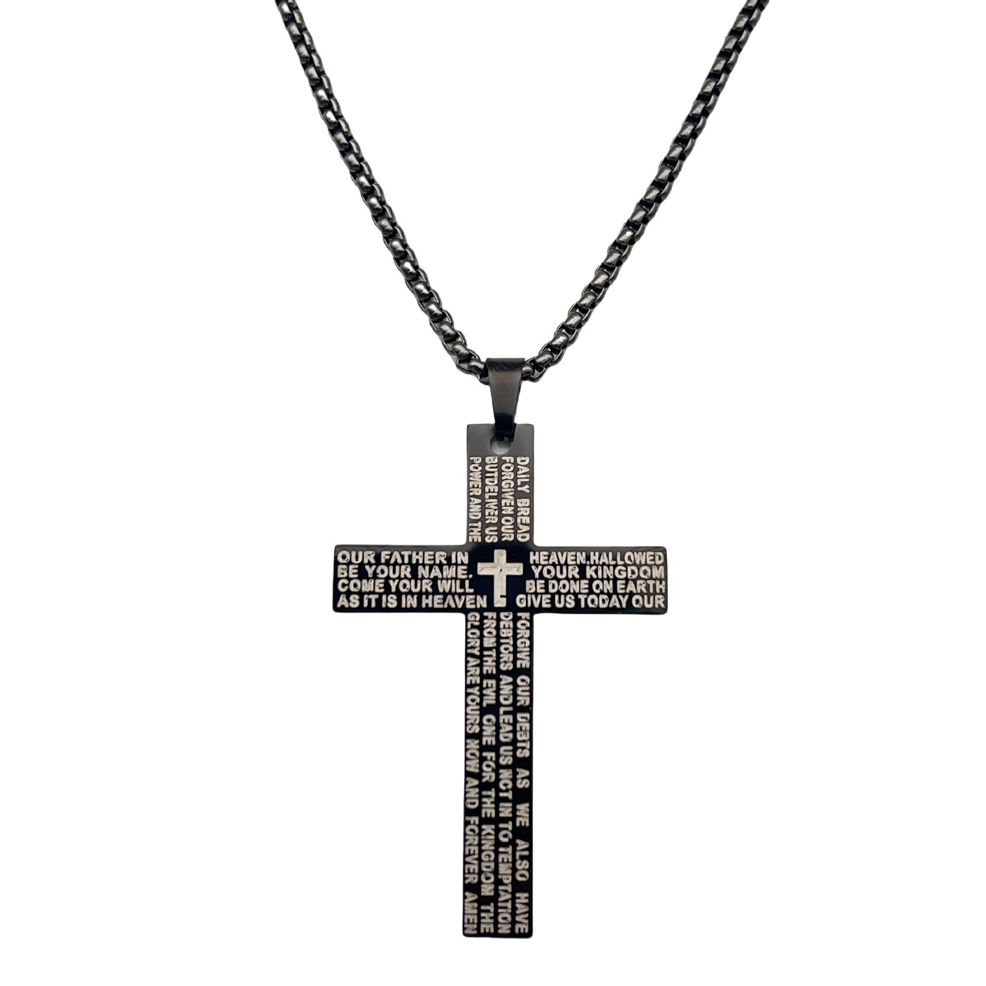 Cross black (vacuum plated)