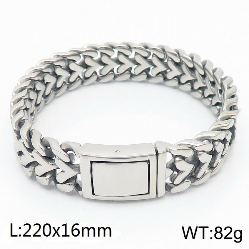 Steel color bracelet kb166020-kjx