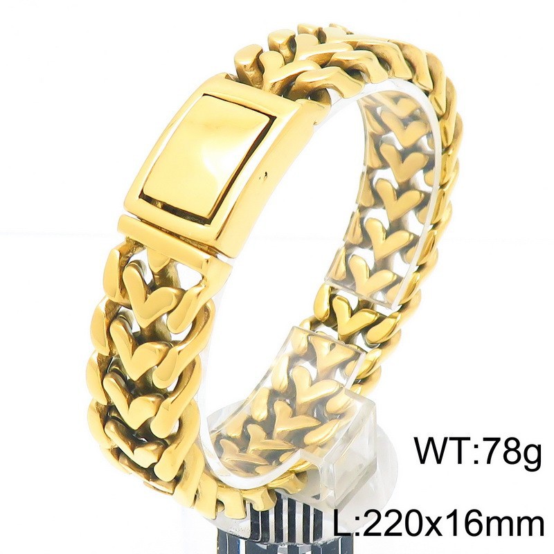 Gold bracelet kb188232-kjx