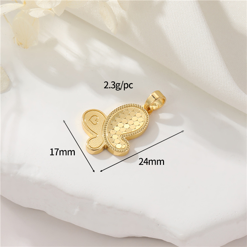 14K gold colour h-12754