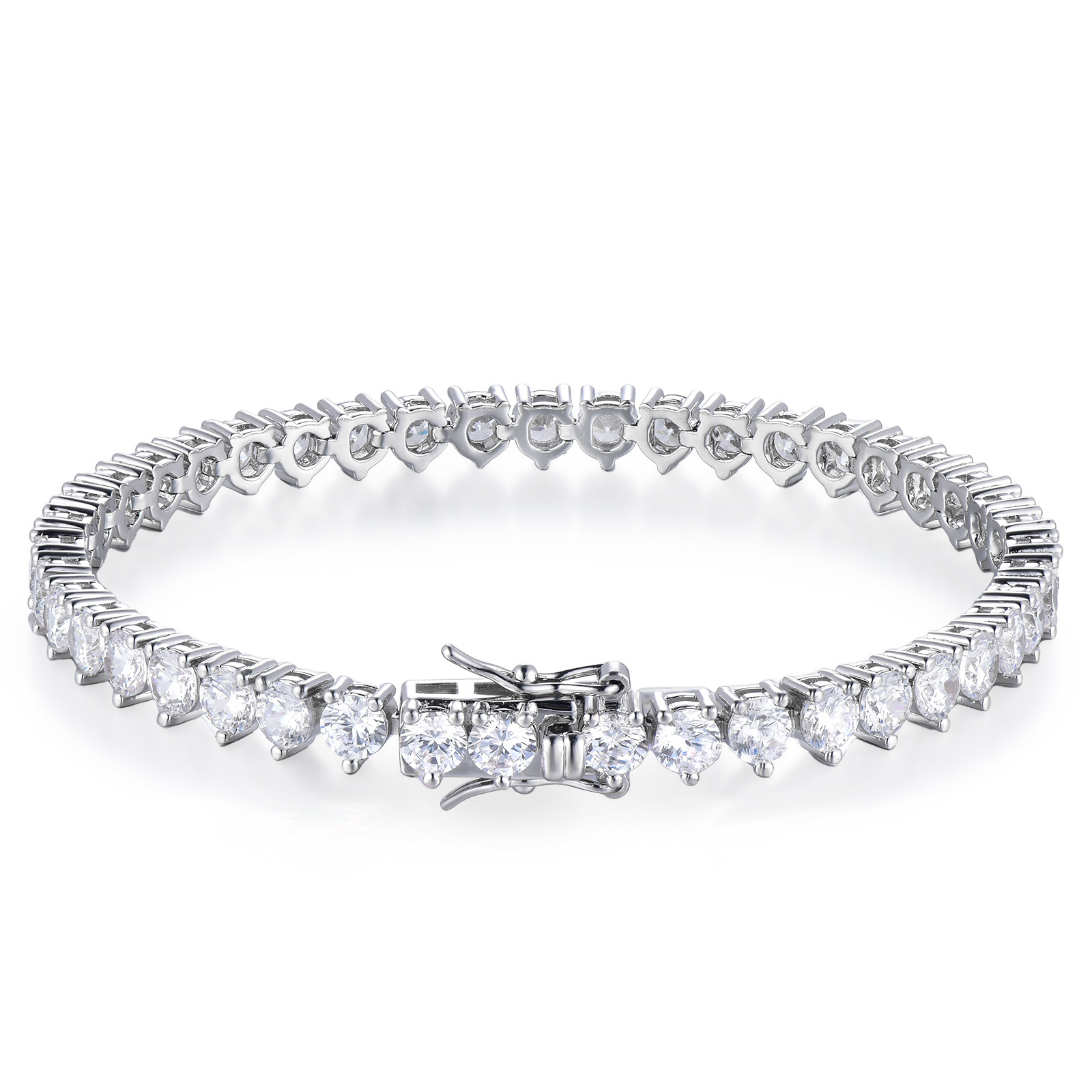 Bracelet white gold 18CM