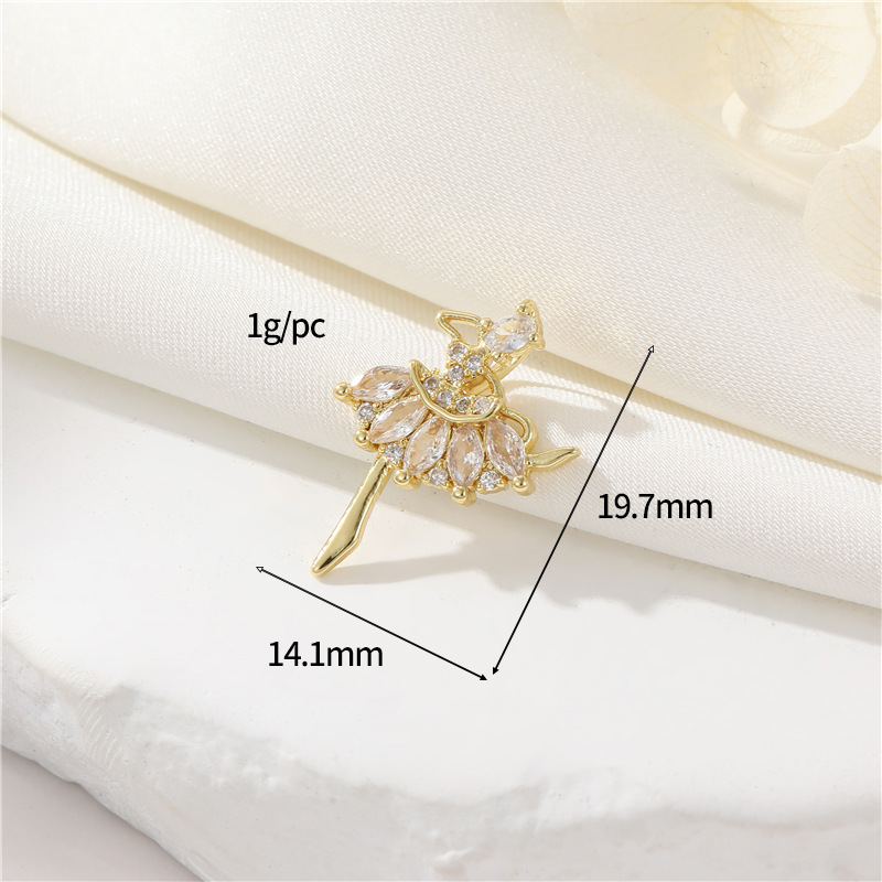 14K gold colour h-12713