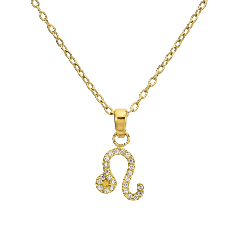 18k gold (lion) necklace