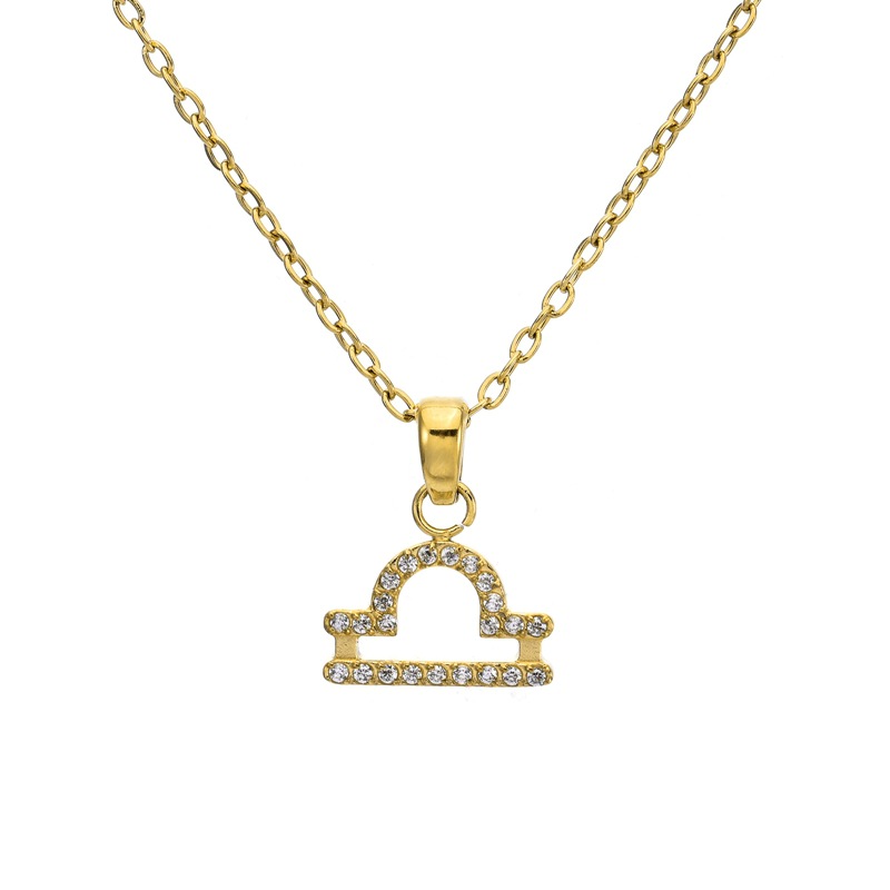 18k gold (balance) necklace