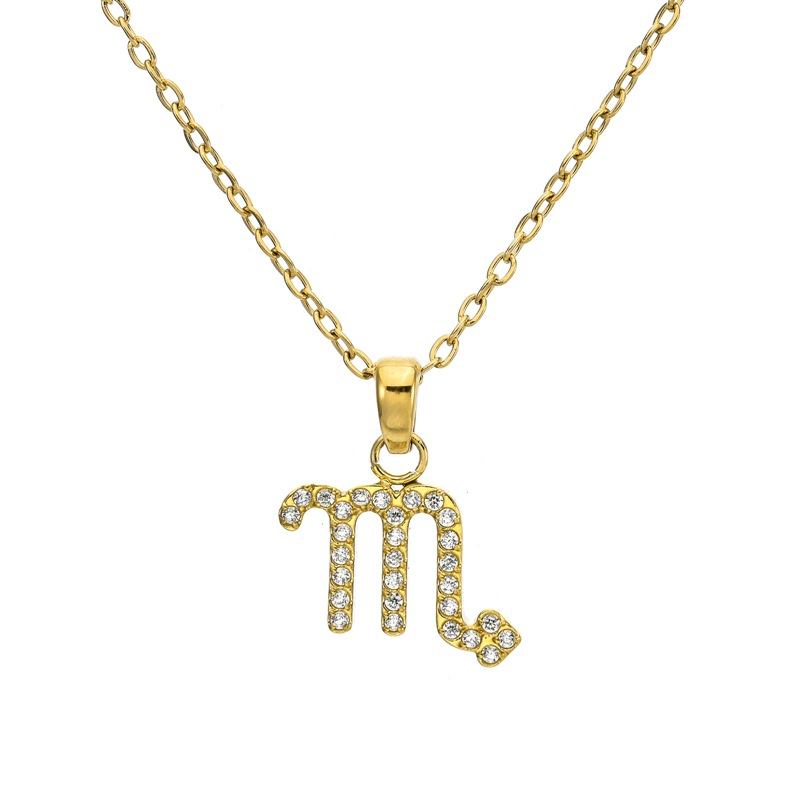 18k gold (scorpion) necklace