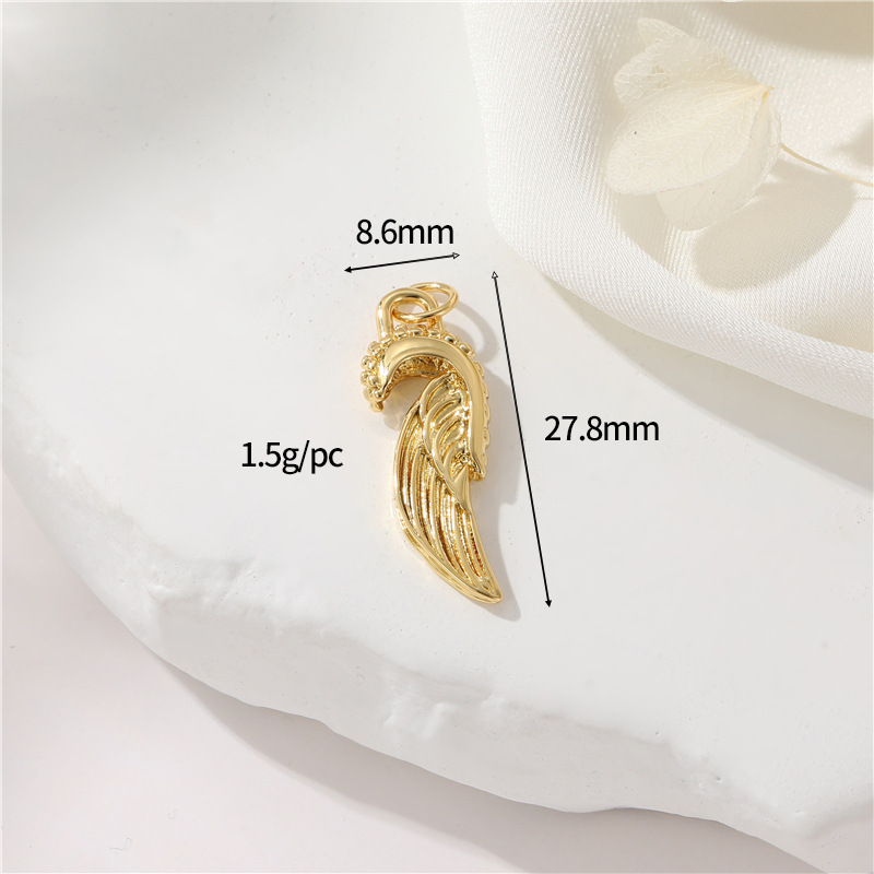 14K gold colour h-12678