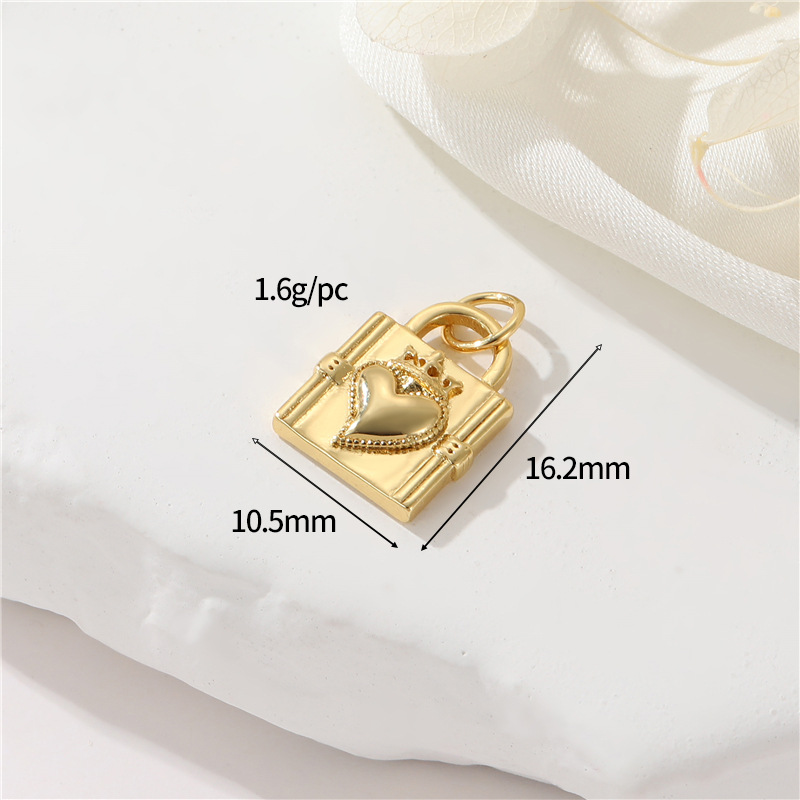 14K gold colour h-12689