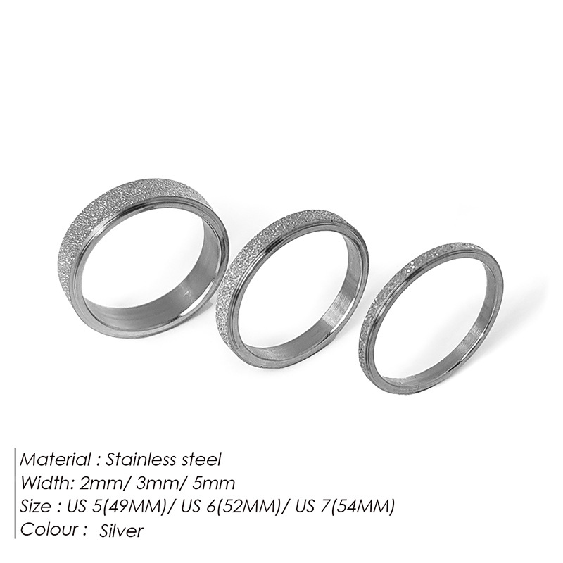 Steel color 3MM wide -25127