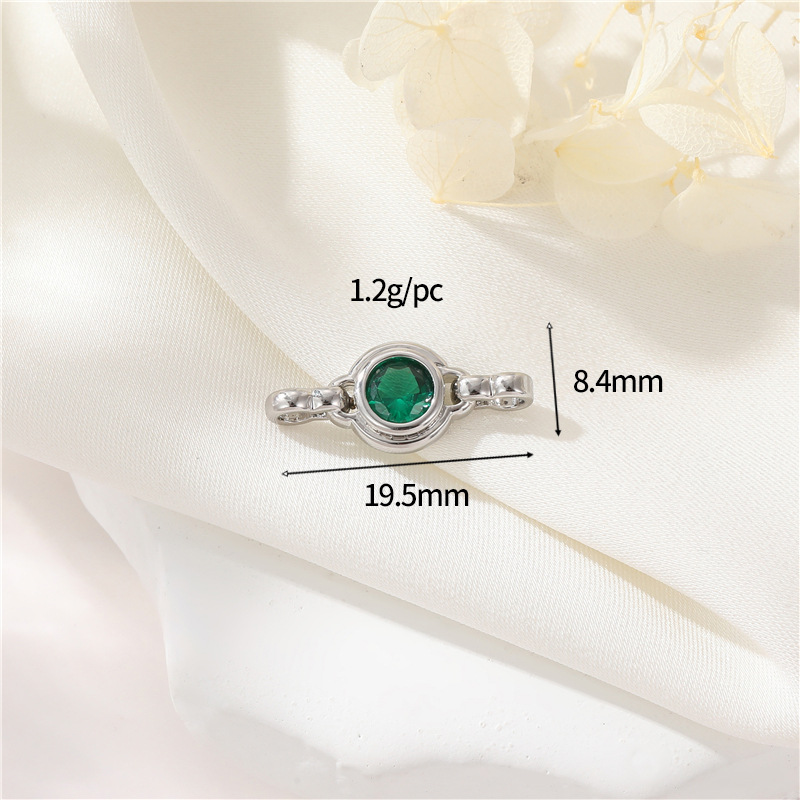 Porpecite colour  h-12677 green Zirconium