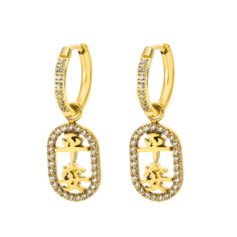 18k gold (safe) earrings