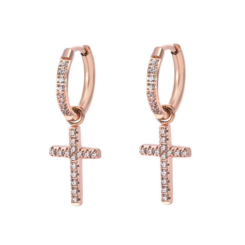 Rose gold (earrings)