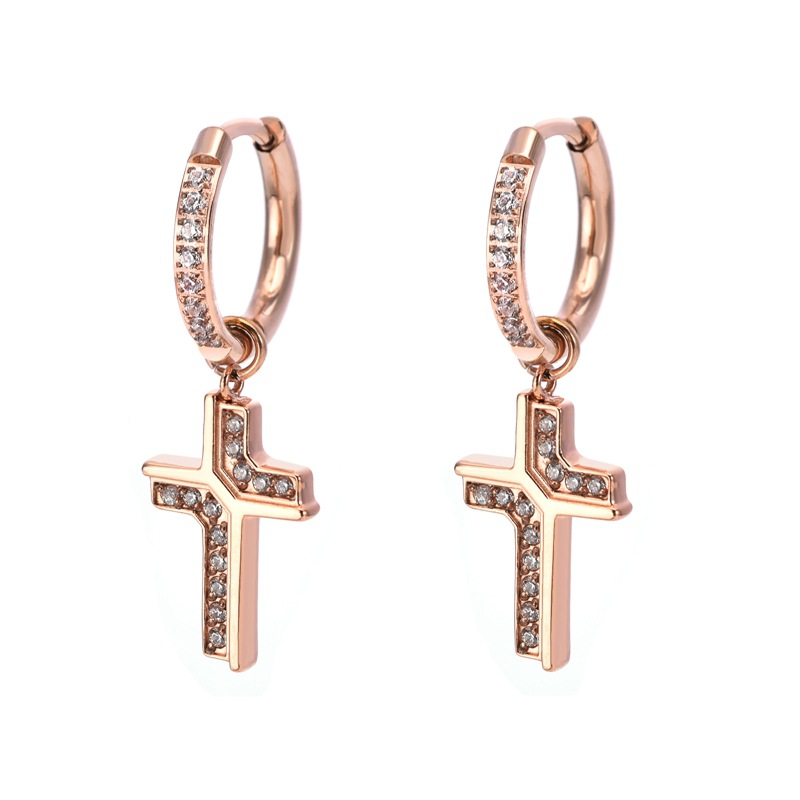 Rose gold (earrings)