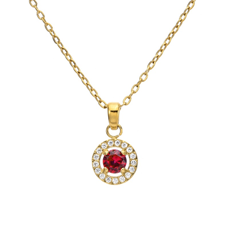 Gold (red corundum)