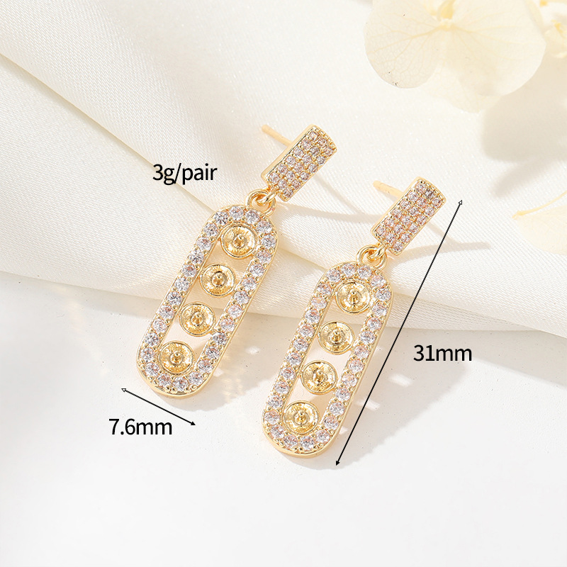 14K gold colour  h-12422