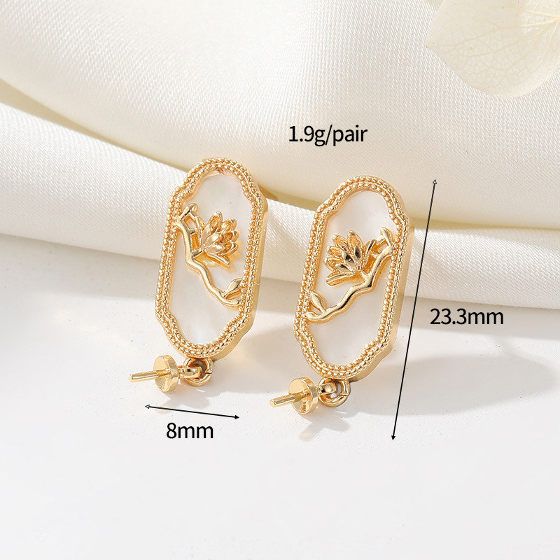 14K gold colour H-12392